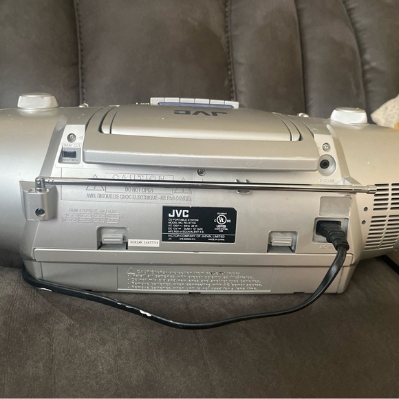 JVC RC-ST1 AM/FM CD Cassette Boombox Power Cord 2003 RARE - Picture 7 of 8